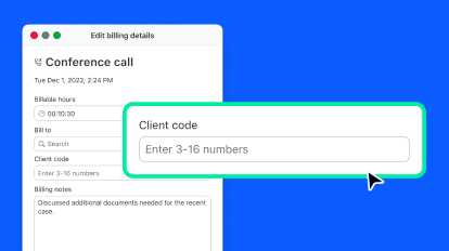Add codes when it’s convenient