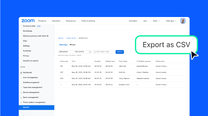Access exact time stamps