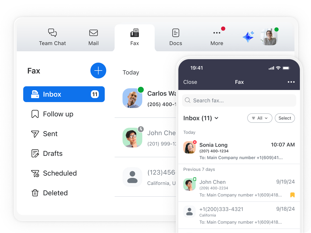 Altijd en overal faxen