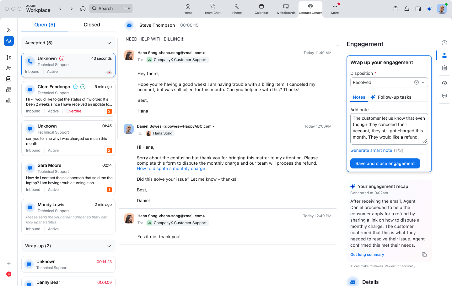 expert assist for email