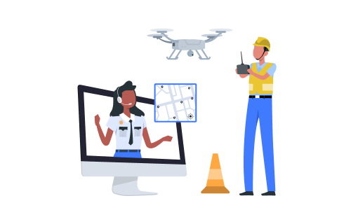 Drönarövervakning