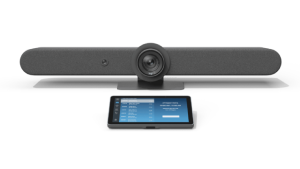 Панель Logitech Rally Bar + контроллер Logitech Tap IP