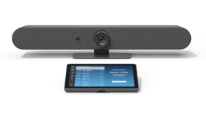 Панель Logitech Rally Bar Mini + контроллер Logitech Tap IP