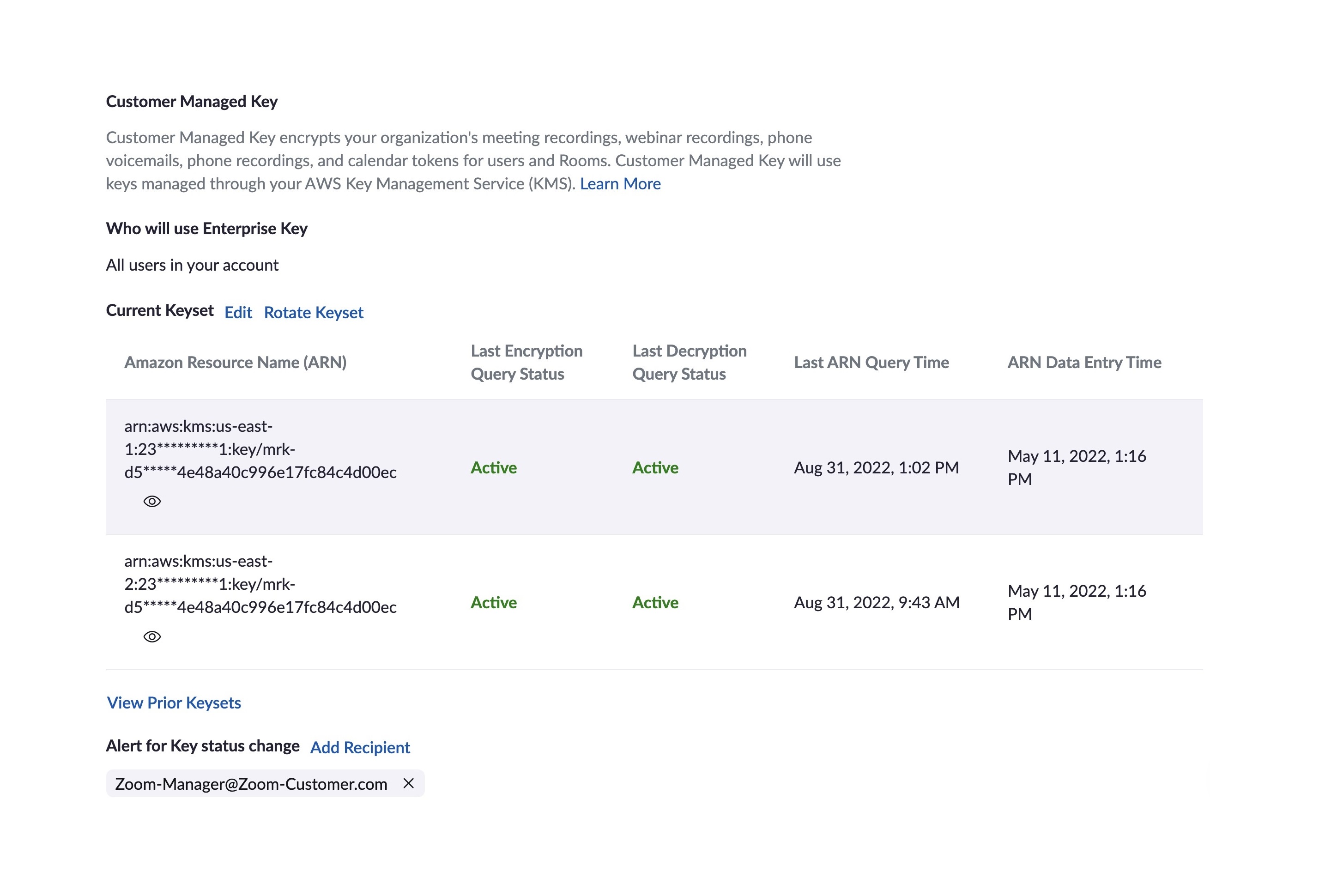 clave administrada por el cliente