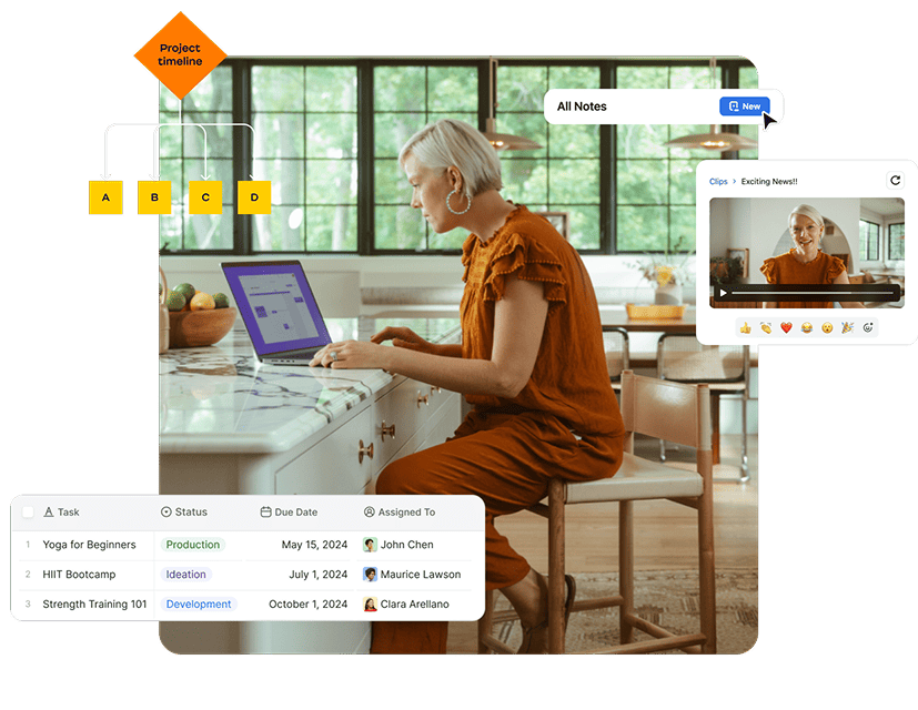 Team updates and information dissemination