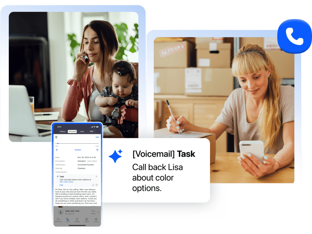 Bénéficiez d’un système de téléphonie basé sur l’IA tout simplement performant.