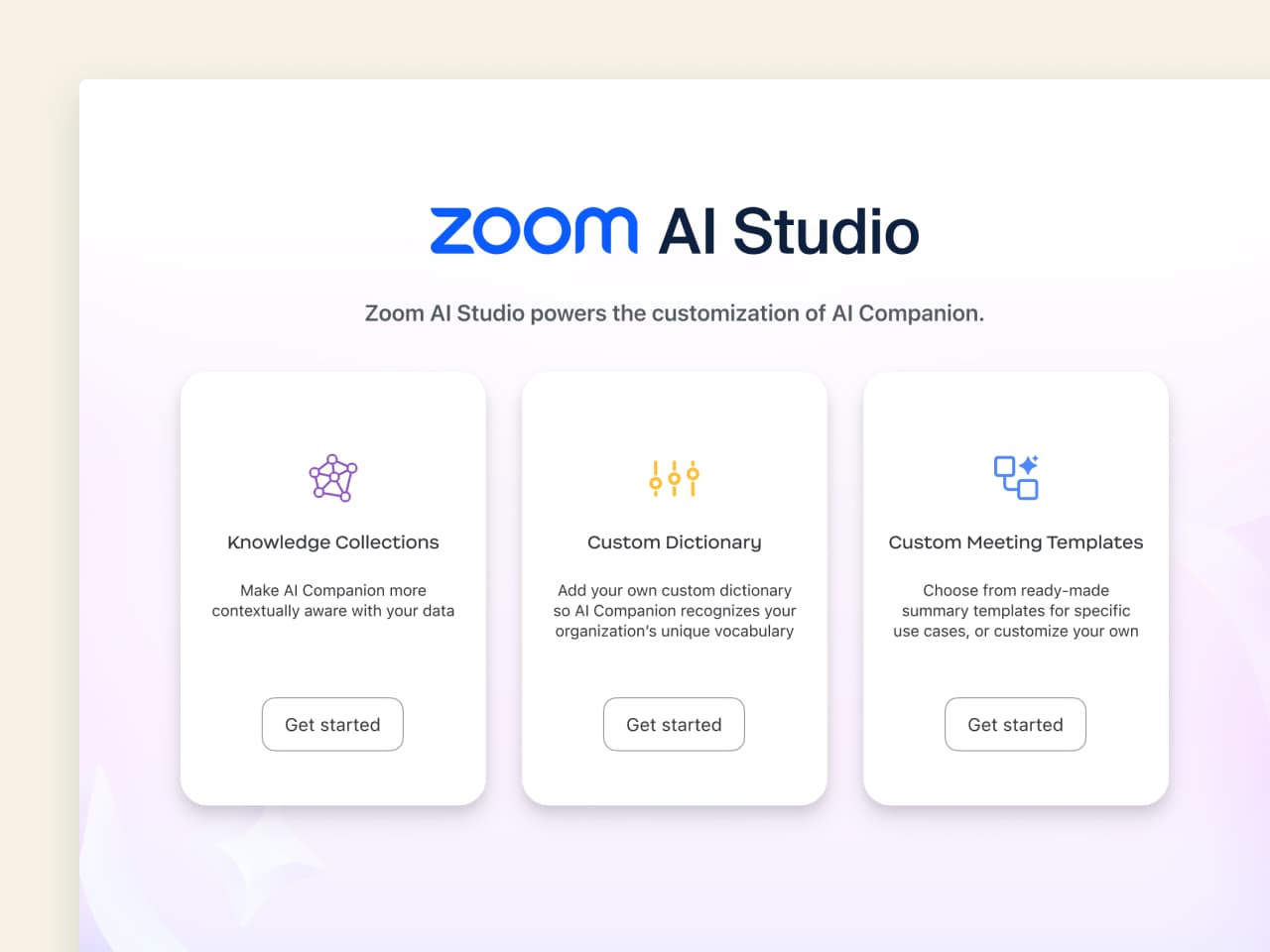 Customize your AI Companion experience