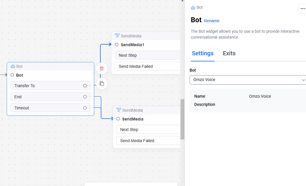 Kore.ai voice bot integration