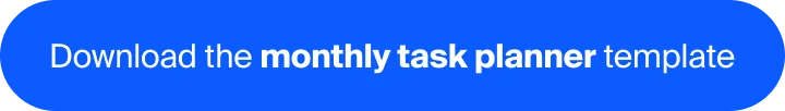"Download the monthly task planner template" button